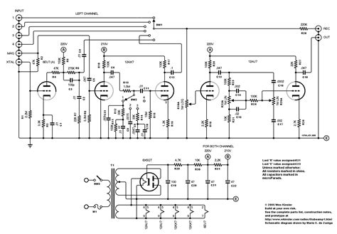 Bogen DB15 schematic. . Hifi tube preamp schematic